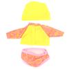 Puppenkleidung Badeanzug Anziehen Baby Puppen Outfits Zubehör für 43cm Puppe SpielzeugQD18-016