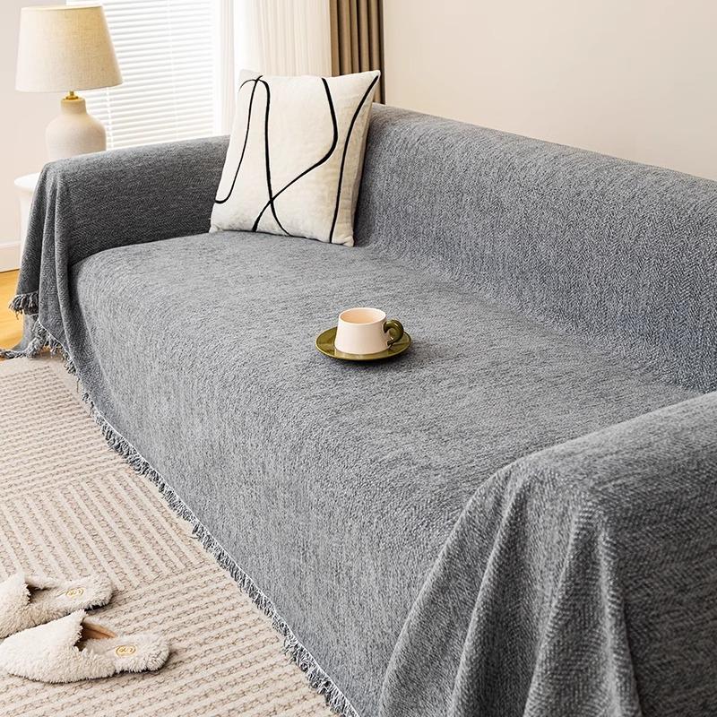Shaggy Cover Cloth New Sofa Cushion  Four Seasons Universal High-grade Universal All-inclusive Cover Sofa Cover Blanket