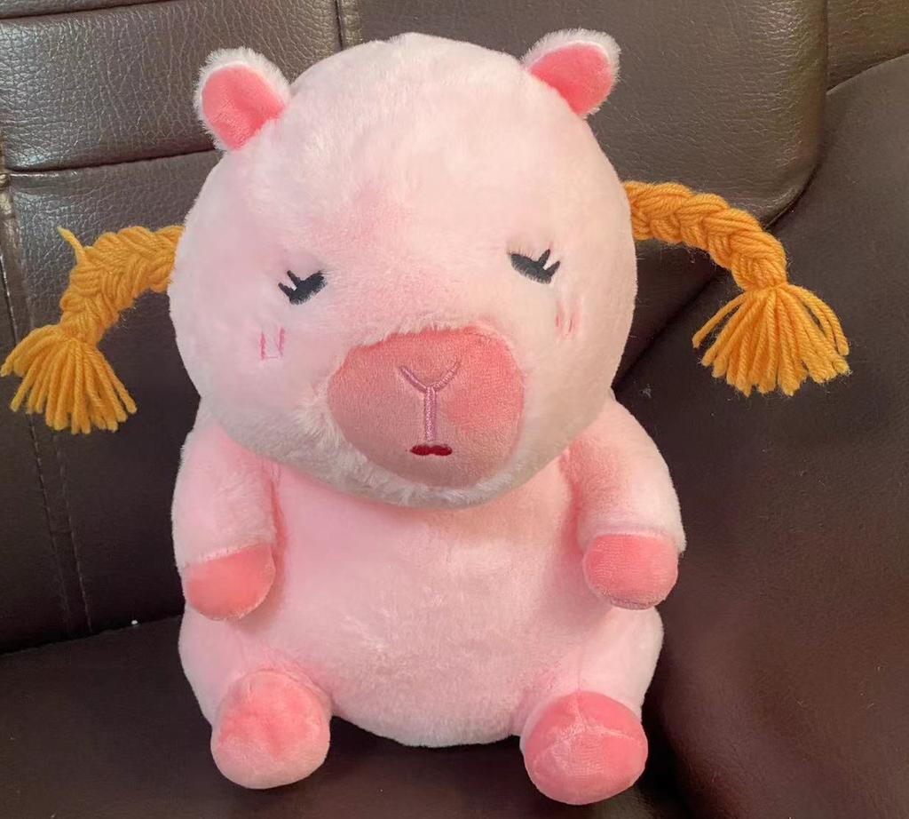 Cute Turtle Bag Capybara Doll Best Friend Doll Plush Toy Girl Birthday Gift