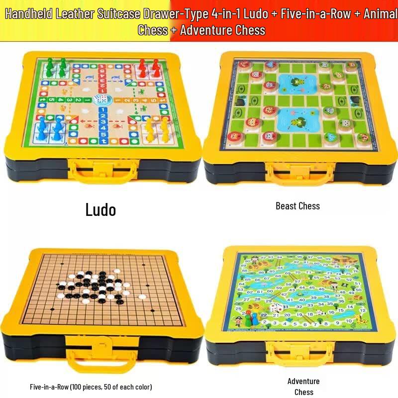 Fengyi Portable Multi-Game Chess & Board Set