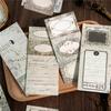 40 Blätter Retro Collage Rand Notizbuch DIY Handgemachtes Scrapbooking Material Dekor Journal Schreibwaren Zubehör