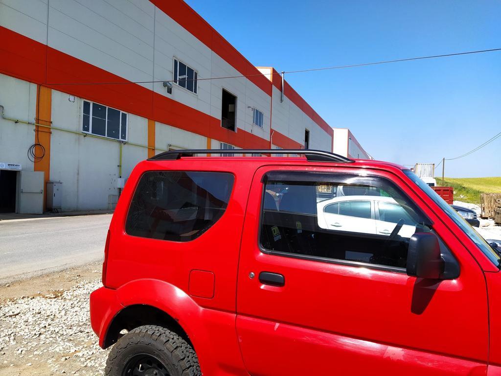 Рейлинги Skyport (черные) для Suzuki Jimny 1998-2018 гг