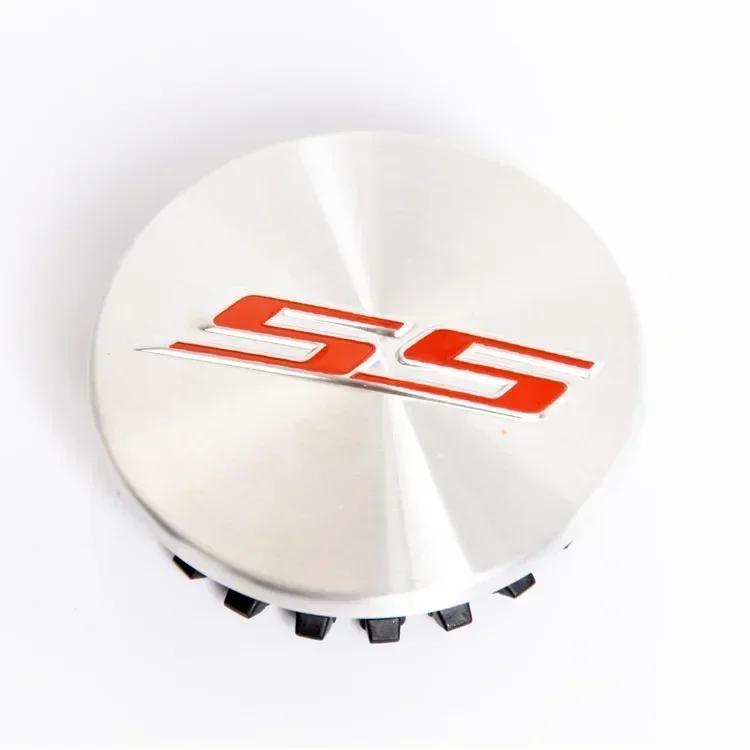 

4pcs x 68mm Car Logo Wheel Center Hub Caps Rim Cover Emblem Sticker for Chevrolet Camaro SS Letters ABS Accessories
