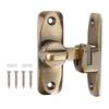 Bronze Finish 90 180 Degree Door Latch On Flip Lock For Barn Garden Shed Baby Pet Safety Proofing Door Hardware