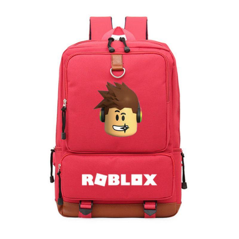 Stilvolle Roblox-Muster Kinder-Schultasche mit verstellbaren, gepolsterten Schultergurten