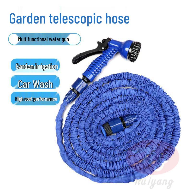 Retractable Telescopic High-Pressure Watering Hose & Car Wash Gun