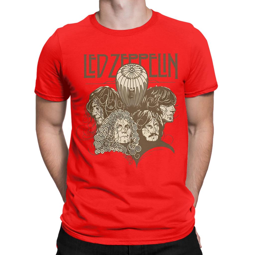 Led Zeppelin Classic Funny Graphic 100 Cotton Tshirt Leds Band Zzepelins Tops Tees For Unisex