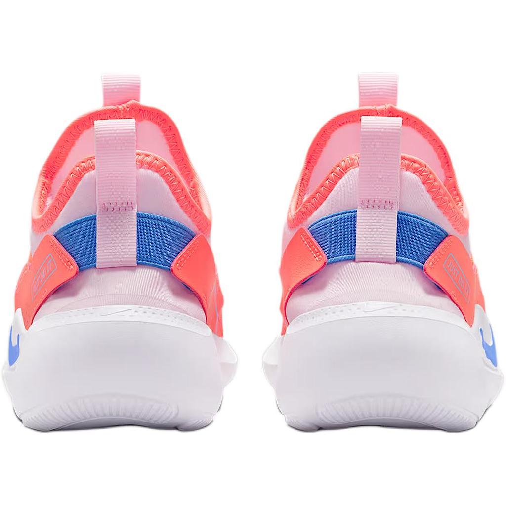 Nike Flex Runner Comfortable Versatile Fashion Trend Shock Absorption Low Top Kids Running Shoes Kids Running Shoes Pink Orange White IF2893-601
