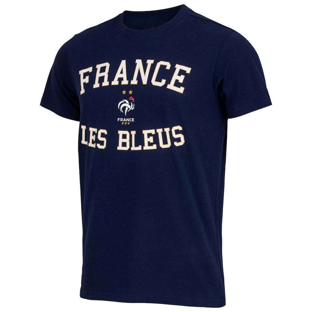 

2026 New Summer French Football Tshirt Unisex and Women Breathable Cotton Clothing Round Neck Short Sleeved Tshirt Street Wear M
