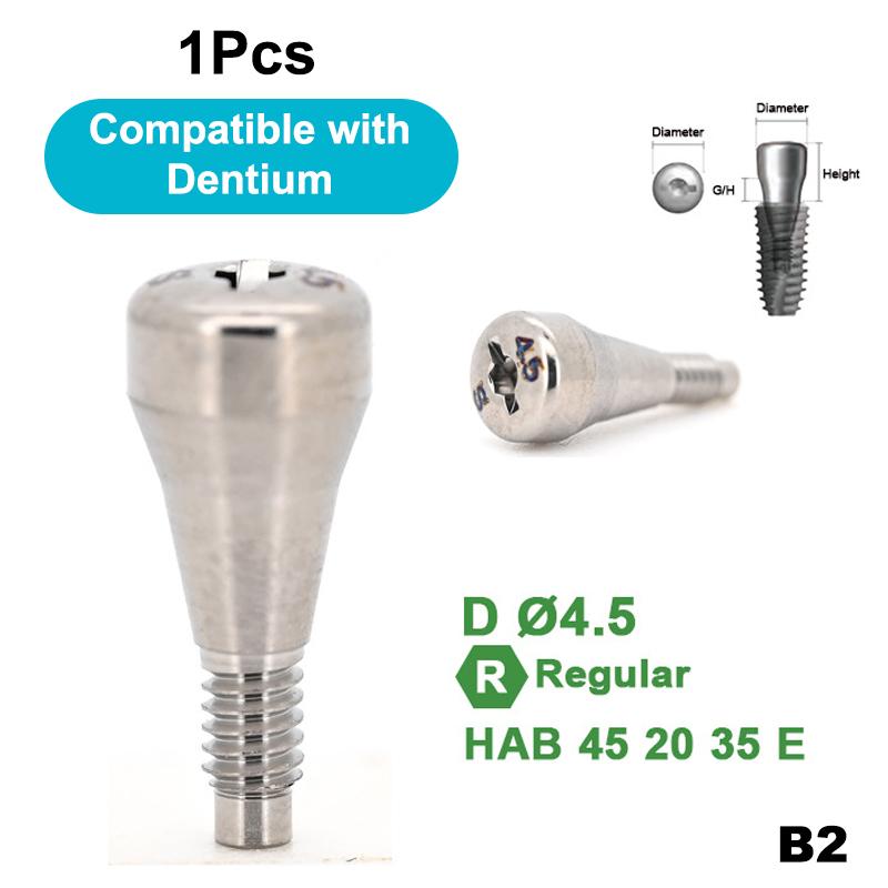 Tytanowe Akcesoria Gojące do Implantów Dentystycznych Łącznik Regularny Dla Systemu Implantologicznego Hiossen Osstem Ts Różne Średnice Śruba