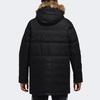 Adidas Neo Down Parka Solid Color Mid-Length Cotton Jacket Winter Men Jacket Black DM2202
