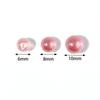 100-200pcs 6/8/10mm AB Color Imitation Pearl Beads Round Acrylic Beads No Hole Loose Beads For Jewelry Making DIY Accessories