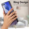 Fashion Zipper Ring Holder Cards Solt Wallet Leather Case for Samsung Galaxy Z Flip 8 7 6 5 4 3 Shockproof Portable Slim Cover