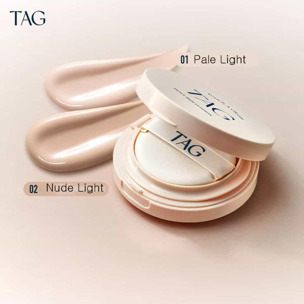 TAG Dewy Skin Cushion 15g SPF50+, PA+++ 2colors By too cool for school / Korean Cosmetics, Kbeauty