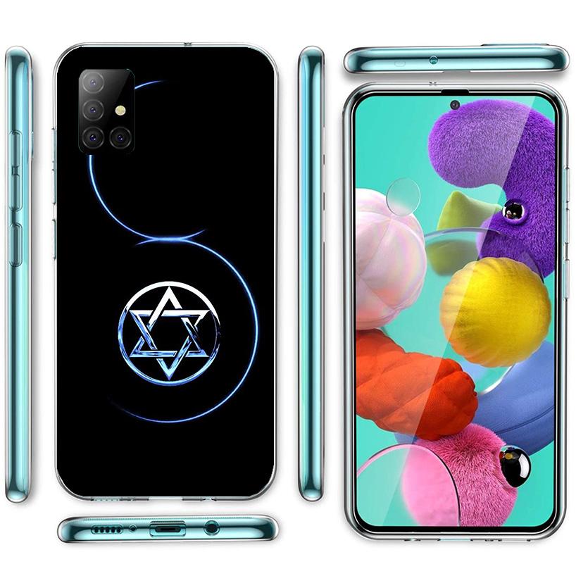 David Jewish Star Symbol Phone Case For Samsung Galaxy A52 A32 A22 A12 A02S A50S A30S A51 A31 AA71 Note 20 Ultra 10 S10 Plus Gal