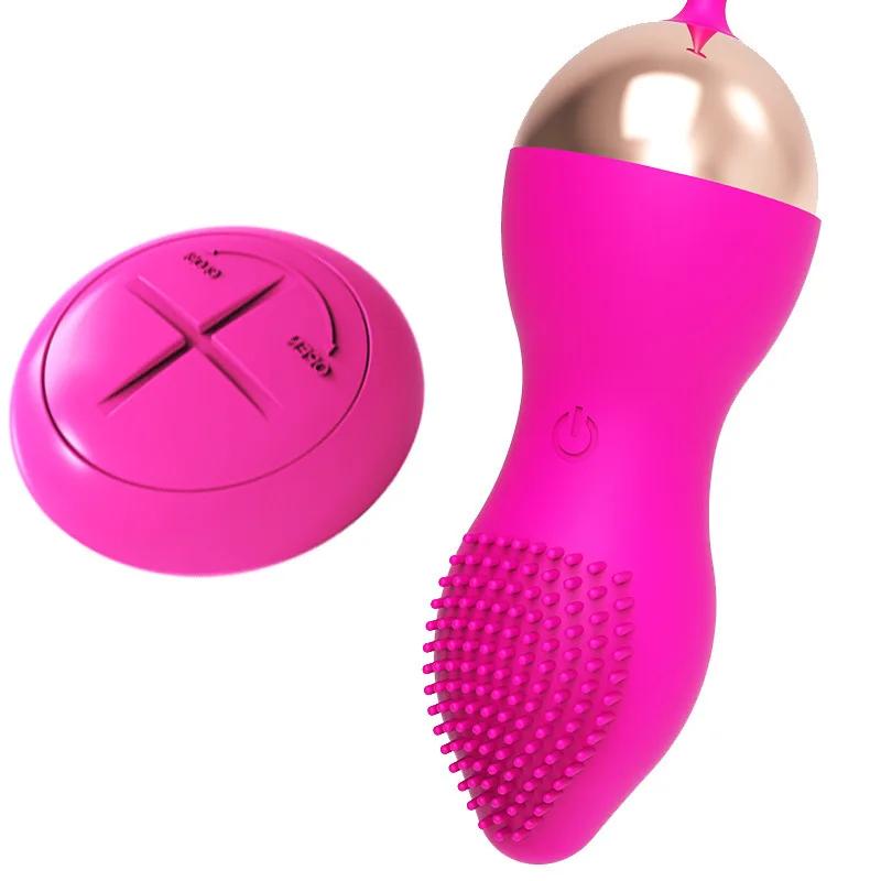 Kegel Ball Wireless Remote Control Geisha Balls Muscle Shrink Exercise Vaginal Ball Ben Wa Balls Vibrating Egg Sex Toy for Woman
