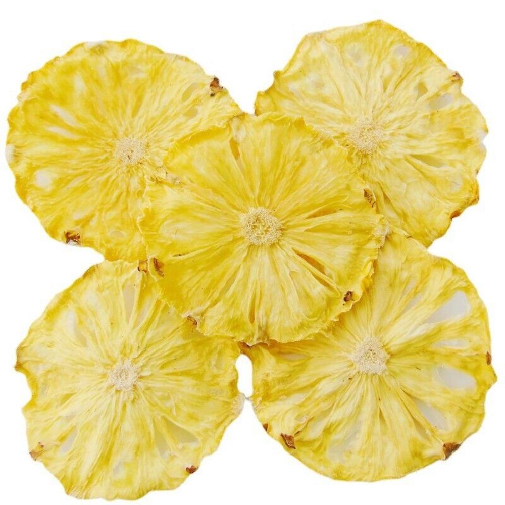 500g Bulk Dried Pineapple Slices, Cold Brew Fruit Tea, Caffeine-Free Herbal Drink