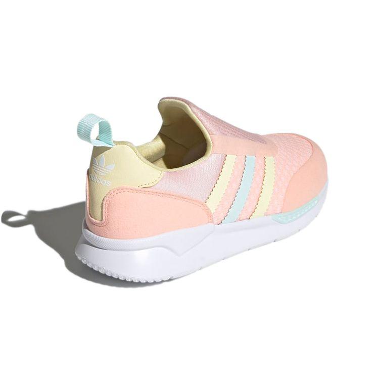 Adidas ZX 360 J Haze Coral Kids Sneakers Pink Easy-Yellow Halo-Mint S23977