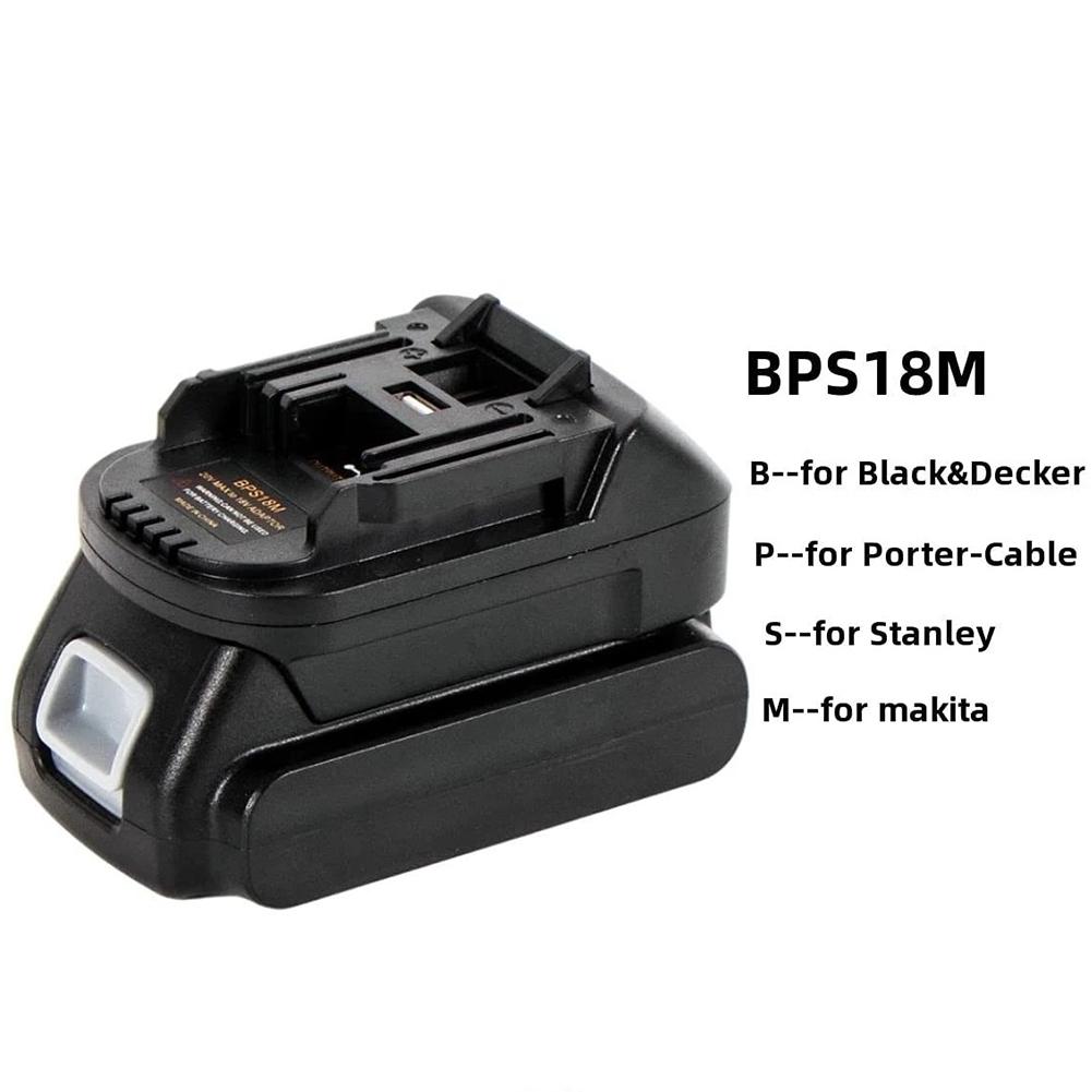 

Адаптер для аккумулятора электроинструмента Для замены Porter BL1860 Для Black & Decker Для DMAKITA Аккумулятор BL1830 BL1850 China Mainland
