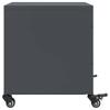 Nightstand Anthracite 36 x 39 x 43.5 cm Steel