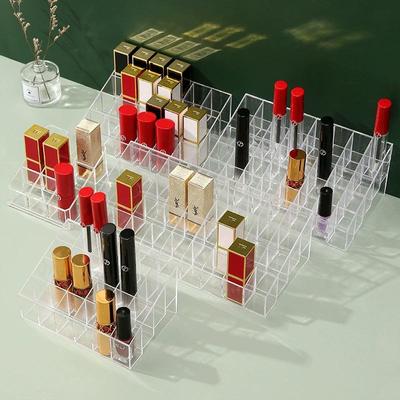 24-Vakken Transparante Lippenstift Organizer - Bureau Cosmetica Opberg- en Displaydoos