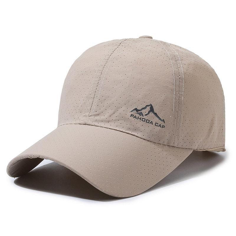 Men Women Quick Dry Hat Summer Outdoor Sun Protection Shade Thin Baseball Cap Breathable Sun Visor Cap
