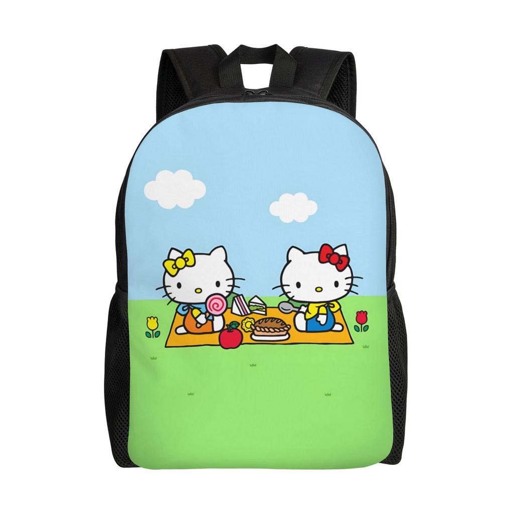 Kitties Kitten Backpacks for Women Men School College Students Bookbag Fits 15 Inch Laptop Cat Anime Bags
