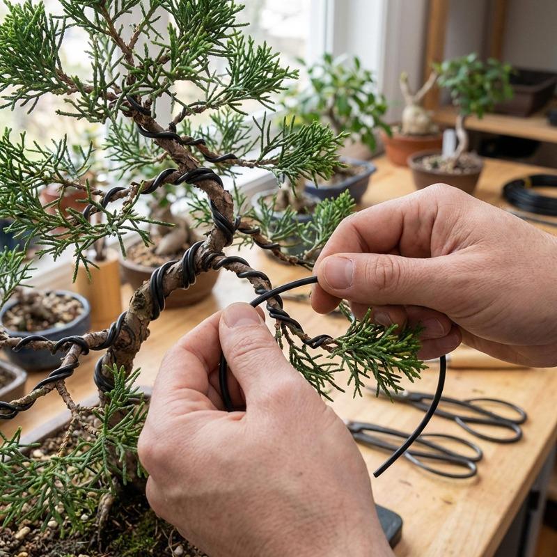 1/1.5/2/3mm Bonsai Wire Plant Support Anodized Aluminum Bonsai Training Wire for Plant Shaping Household Garden Accessories