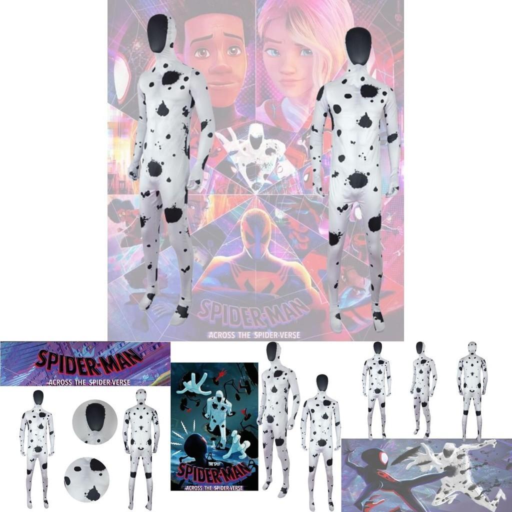 Marvel Spider-man Villain Spotted Bodysuit Cosplay Costume Funny Streetwear Style