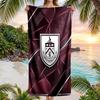 Burnley Football Strandtuch Weiches Mikrofaser Sommerhandtuch Schnelltrocknendes Saugfähiges Handtuch für Strand Schwimmbad Reisen