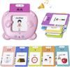 Flashcard Parlanti Cantonese Mandarino Inglese, Flashcard di Apprendimento Trilingue Giocattoli per Bambini Piccoli, 510 Parole Visive, regalo di compleanno