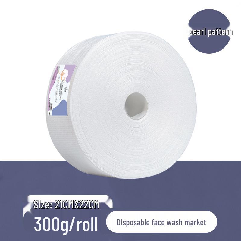 Extra Thick Pure Cotton Face Towel Roll - Large, Soft, Disposable 20*24cm for Beauty Salons