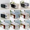 1PC Microwave Oven Machine Washable Cloth Cover Multi-purpose Cotton Linen 100*35cm Grease Proof Cover Kitchen Decor Dust Cover