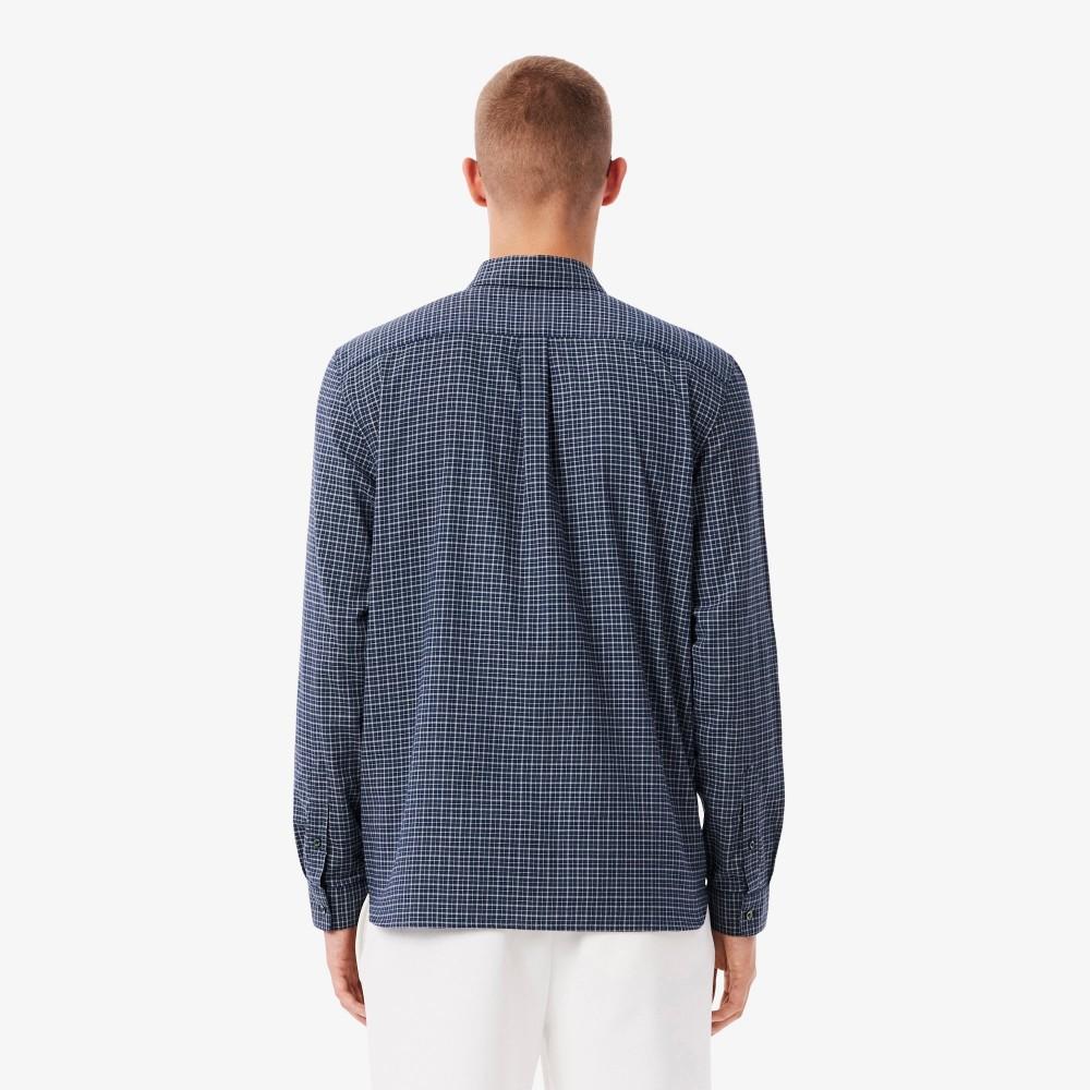 Lacoste Men's Flannel Window Check Shirt CH8535-55NHHW