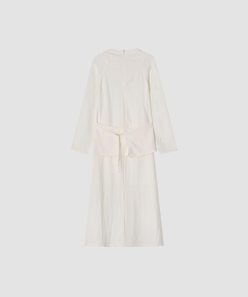 Deolil Belted One-Piece_Ivory