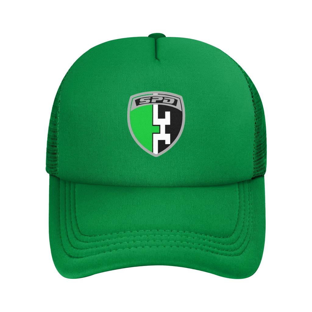 Mighty Morphin Power Rangers Trucker Hat Adult Outdoor Mesh Baseball Caps Polyester Adjustable Fishing Hat
