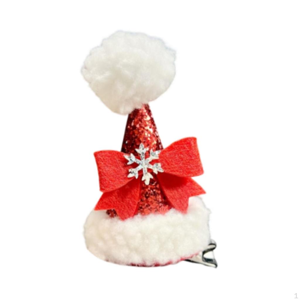 Christmas Hair Clip Creative Decor Xmas Hairclip for Festival Party Carnival