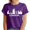 London Skyline England Uk Tower Souvenir Cute Gift Unisexs TShirts Top 1Ta51