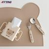 Porta Tazza di Cartone per Latte Regolabile in Plastica per Bambini Piccoli Porta Succo da Bere Anti-Schiacciamento Porta Tazza Regolabile Porta Tazza del Latte