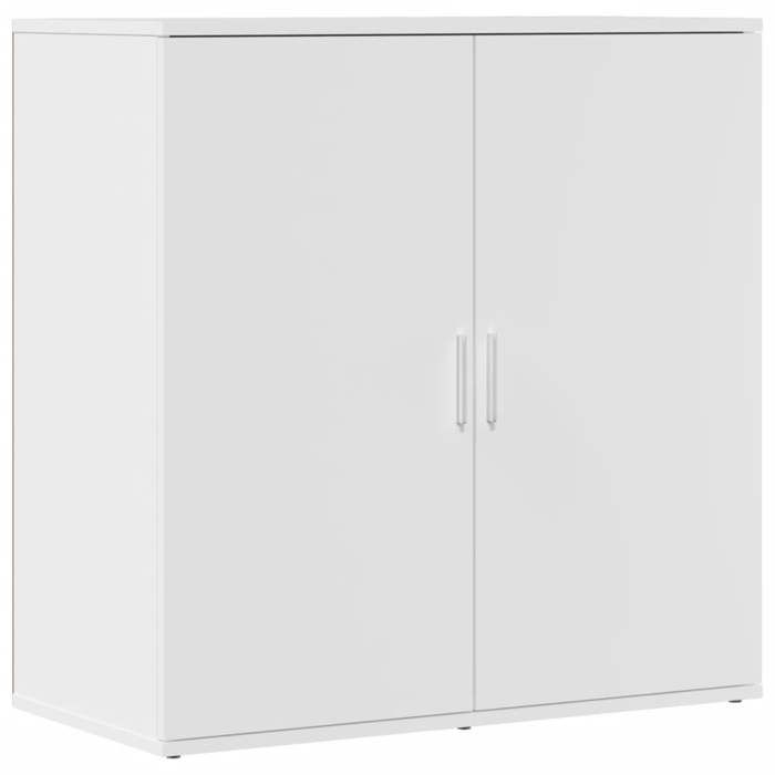 VidaXL Buffet, Armoire Latérale avec Étagère et Portes, Meuble de Rangement Salon Salle de Séjour Intérieur, Moderne, Blanc 840513