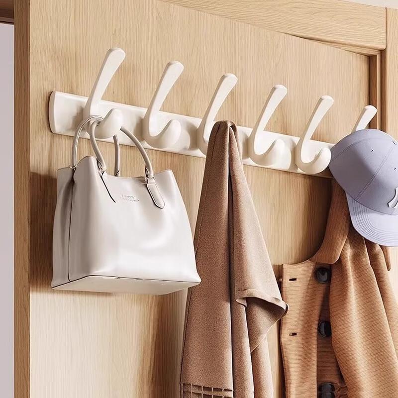 

Jibaiju Space Aluminum Door Hooks Thickened