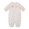 All Coverall Romper Animal Made in Japan Boy Girl Newborn Baby Preparation Baby Baby Clothes Pink [Miki House] Two-way 40-2687-683 50-70cm