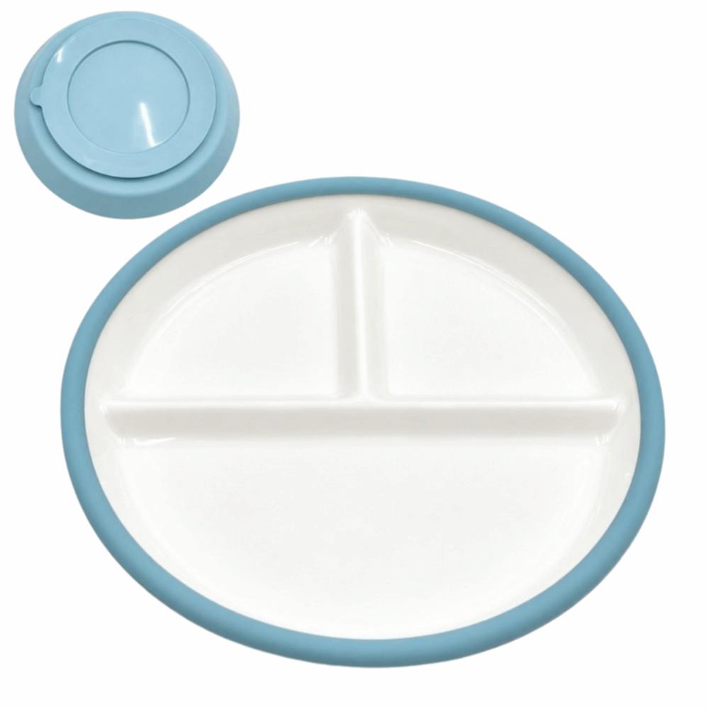 with Silicone Suction Cup Children's Complementary Food Bowl Ceramic Baby Dish Infant Training