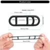 20Pcs Road Bike Cycling Headlight Silicone Strap Bicycles Light Lamp Mount Stand Handlebars Headlight Fixing Strap