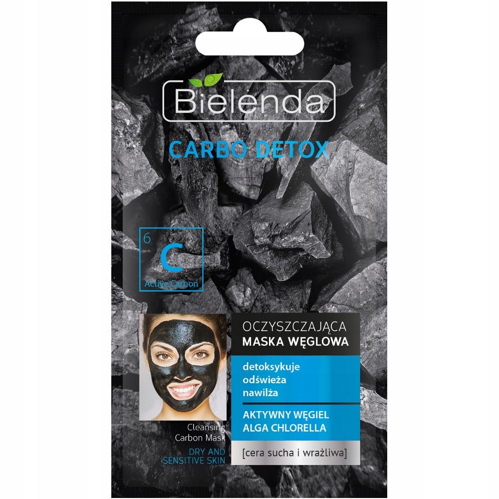 Bielenda Carbo Detox Carbon Mask For Dry And Sensitive Skin 8G