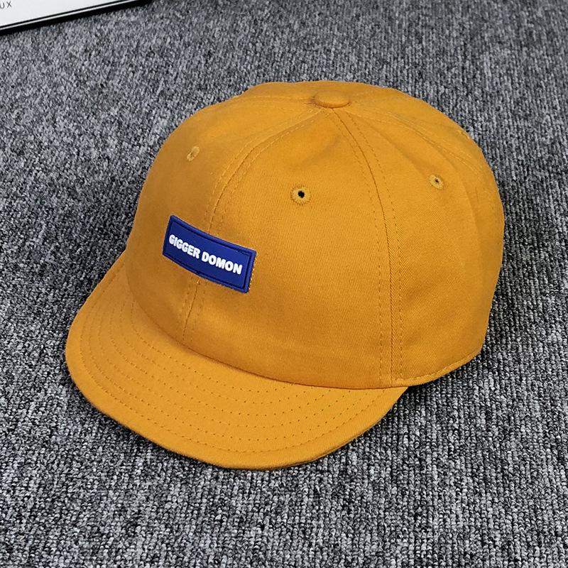

Новая бейсболка с мягкими полями в стиле хип-хоп для активного отдыха, мужская и женская повседневная студенческая универсальная шляпа с плоскими полями, летняя шляпа с козырьком M（56-58cm） жёлтый