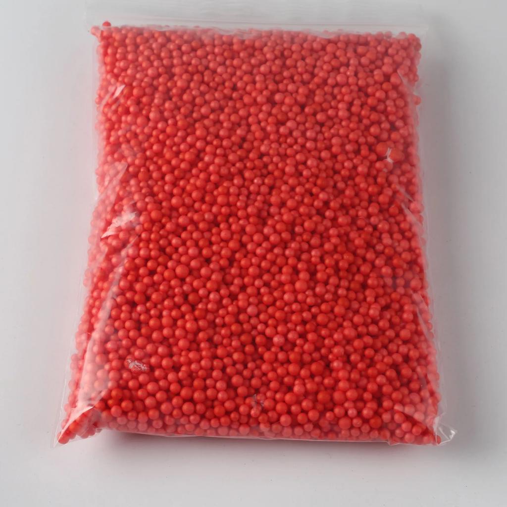 10g 2.5-3mm Foam Beads Colorful Styrofoam Beads Foam Balls Arts Crafts Party Decorations Gift Boxes Vase Bobo Ballon Fillter