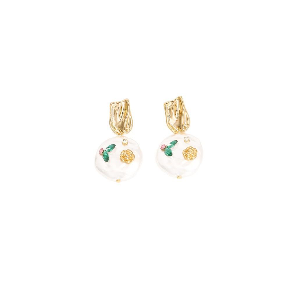earrings, high-end fashion, simple and elegant, goddess-like charm, trendy earrings