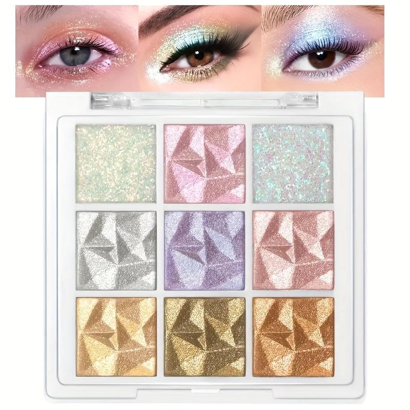 

9 Colors Makeup Chocolate Colors Eyeshadow Palette Natural Nude Matte Shimmer Glitter Pigment Eye Shadow Palette Set Waterproof Smokey Beauty Makeup