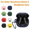 Funda protectora fina y ecológica de silicona para auriculares Soundcore Anker Liberty 4 NC
